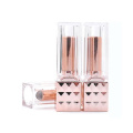 P71 4.3g low MOQ in stock ready to ship new design high quality durable gradient pink rose gold lip balm lipstick tube